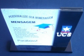 Quadro de Mesa Logo Universidade 